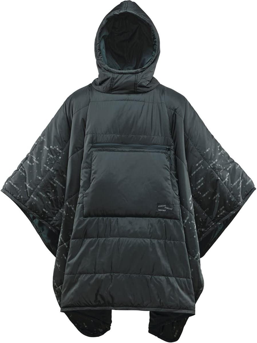 image:imageInsulated Adventure Poncho by ThermaRestGreen Print