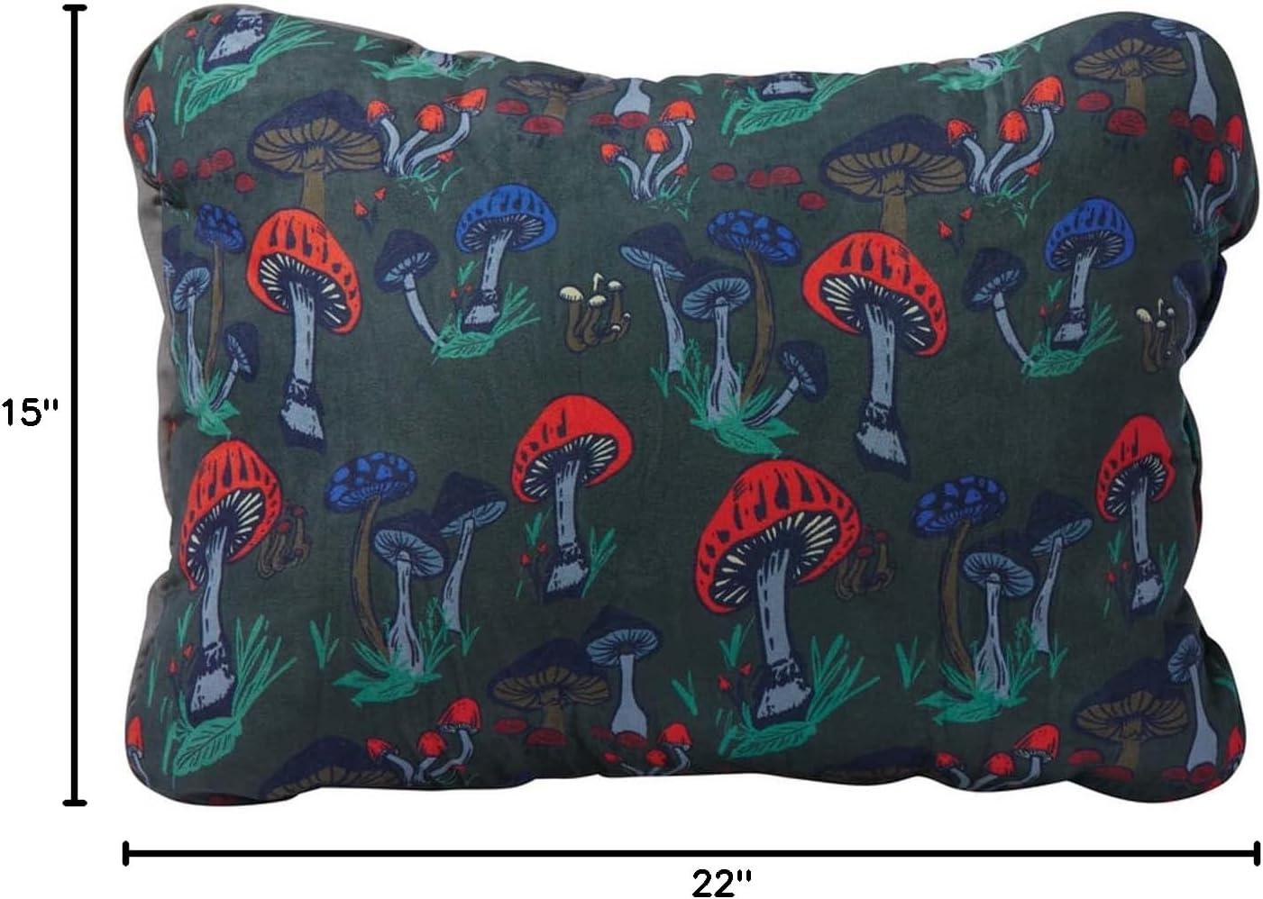 image:imageThermaRest Compressible Cinch Camping and Backpacking Pillow Regular 14 x 18 Inch WoodlandFun Guy Print