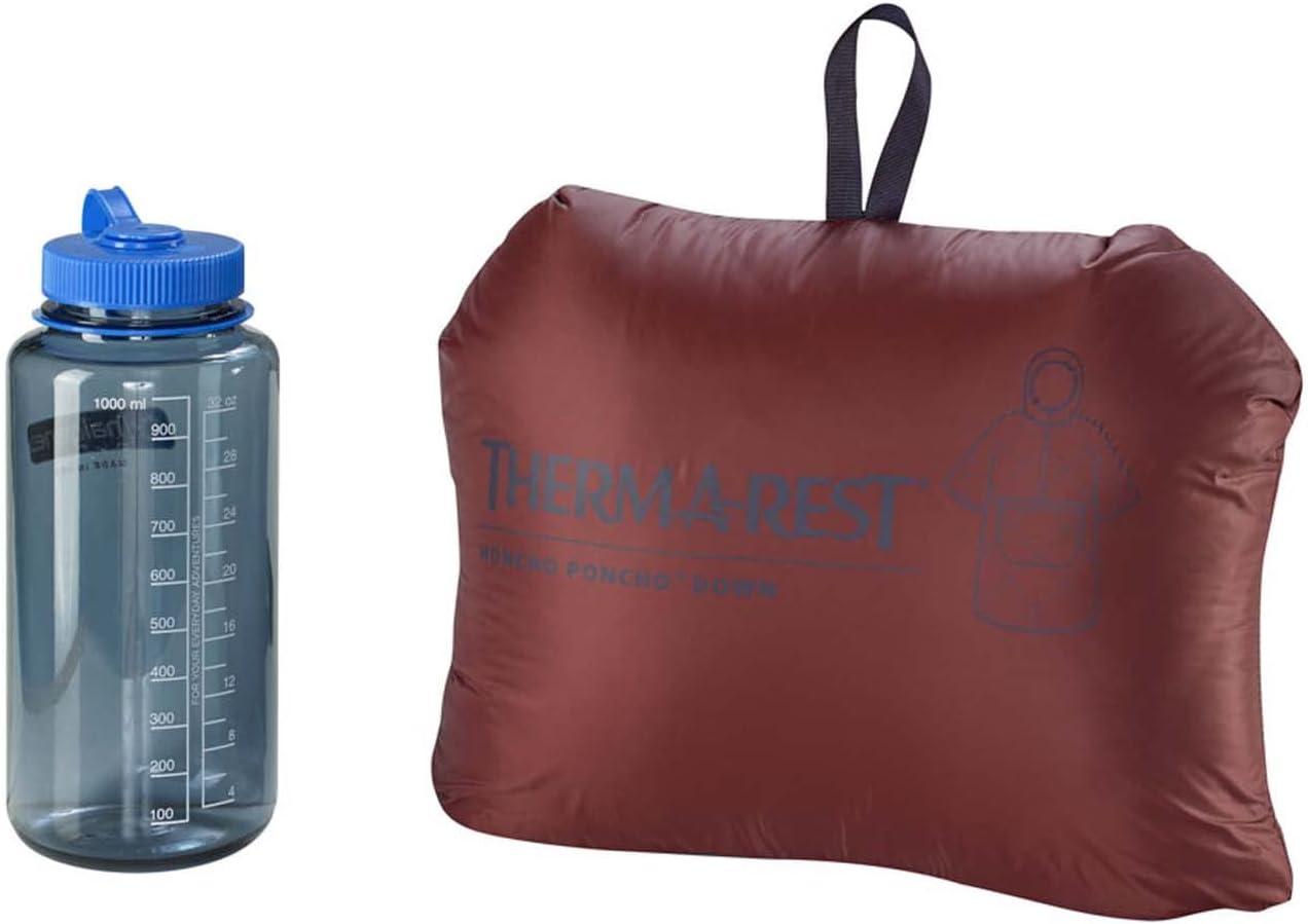 image:imageThermaRest Honcho Poncho Down Wearable Camping BlanketBurgundy