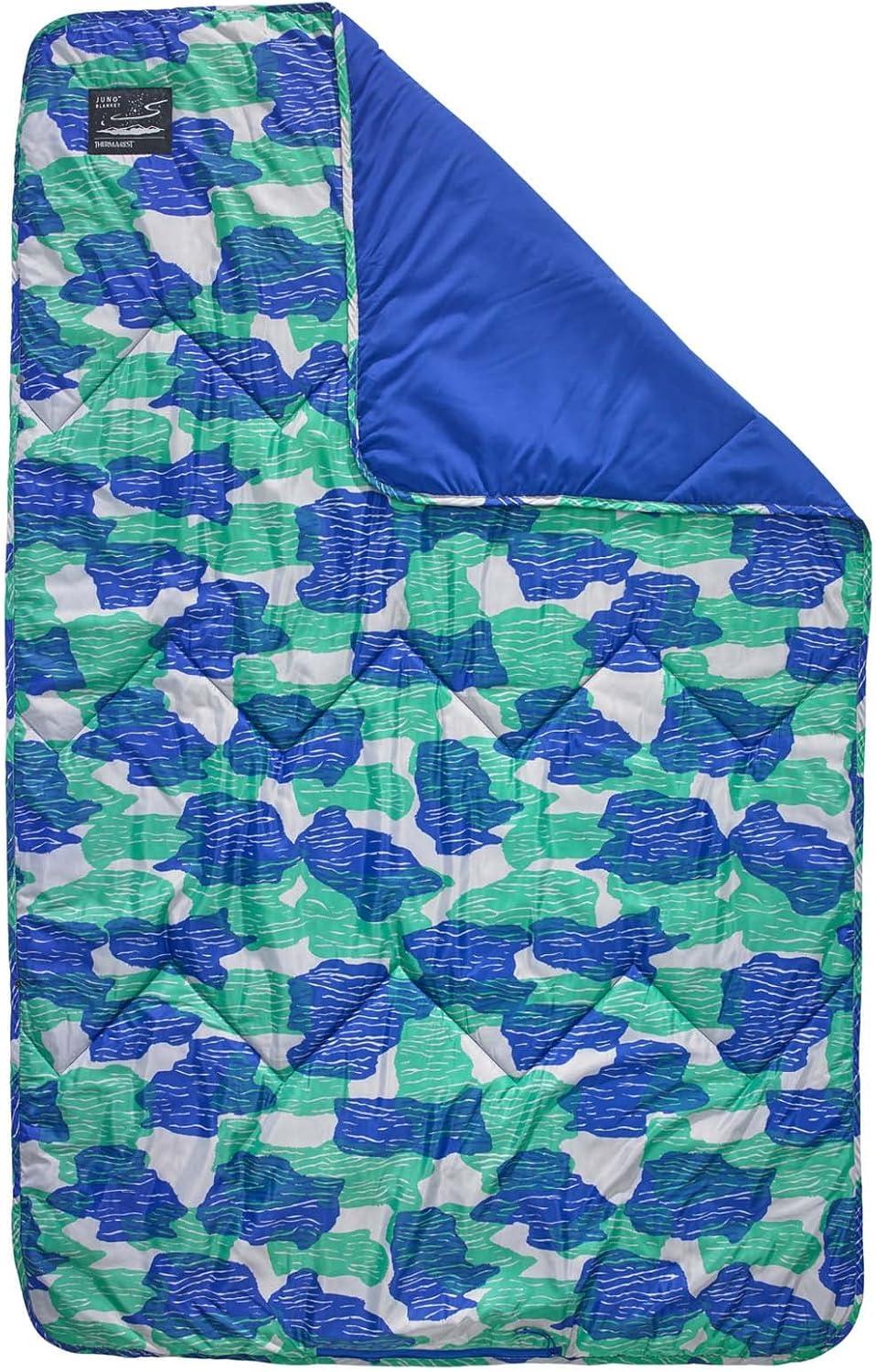 image:imageThermaRest Juno Insulated Camping and Backpacking Blanket Deep Pacific One SizeTidepool Print