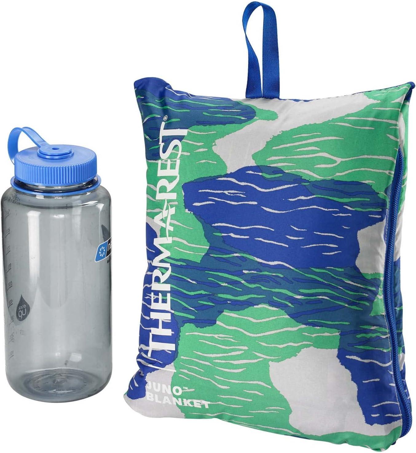 image:imageThermaRest Juno Insulated Camping and Backpacking Blanket Deep Pacific One SizeTidepool Print