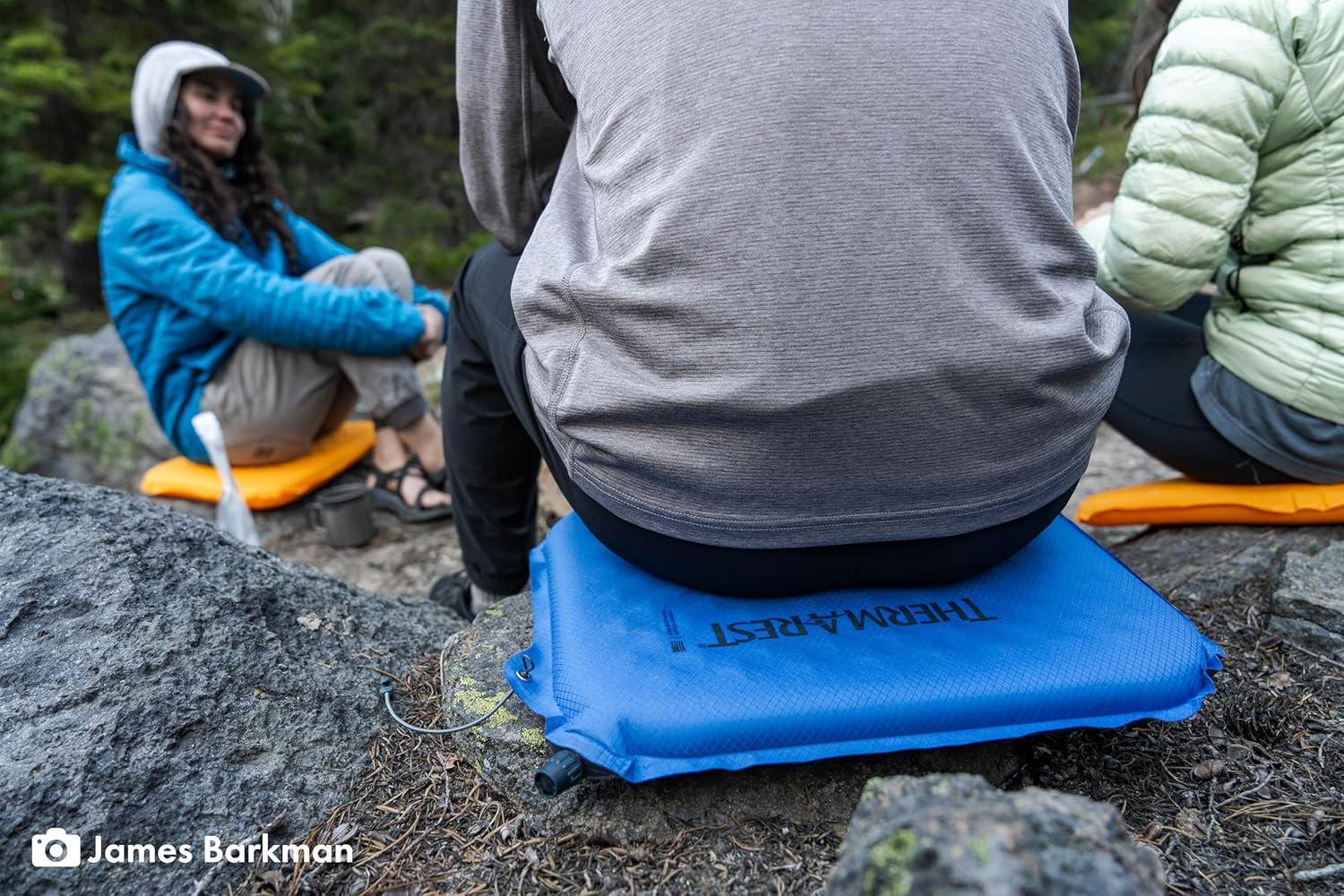 image:imageThermaRest Lite Seat Ultralight Inflatable Seat Cushion MangoBlue