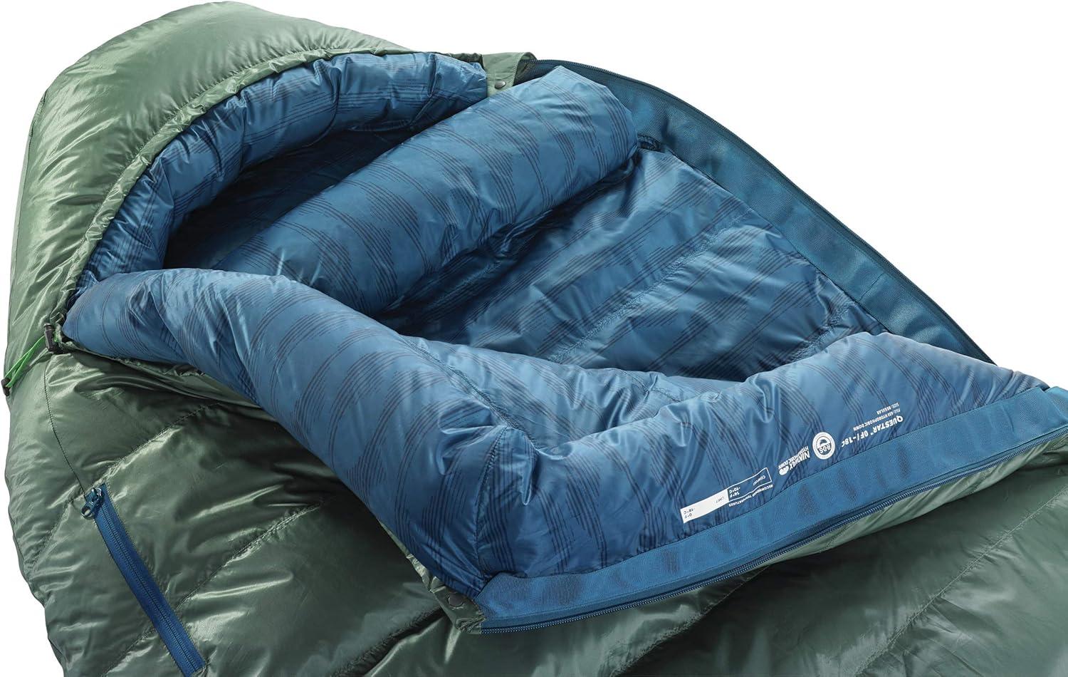 image:imageThermaRest Questar 0F18C Lightweight Down Mummy Sleeping Bag