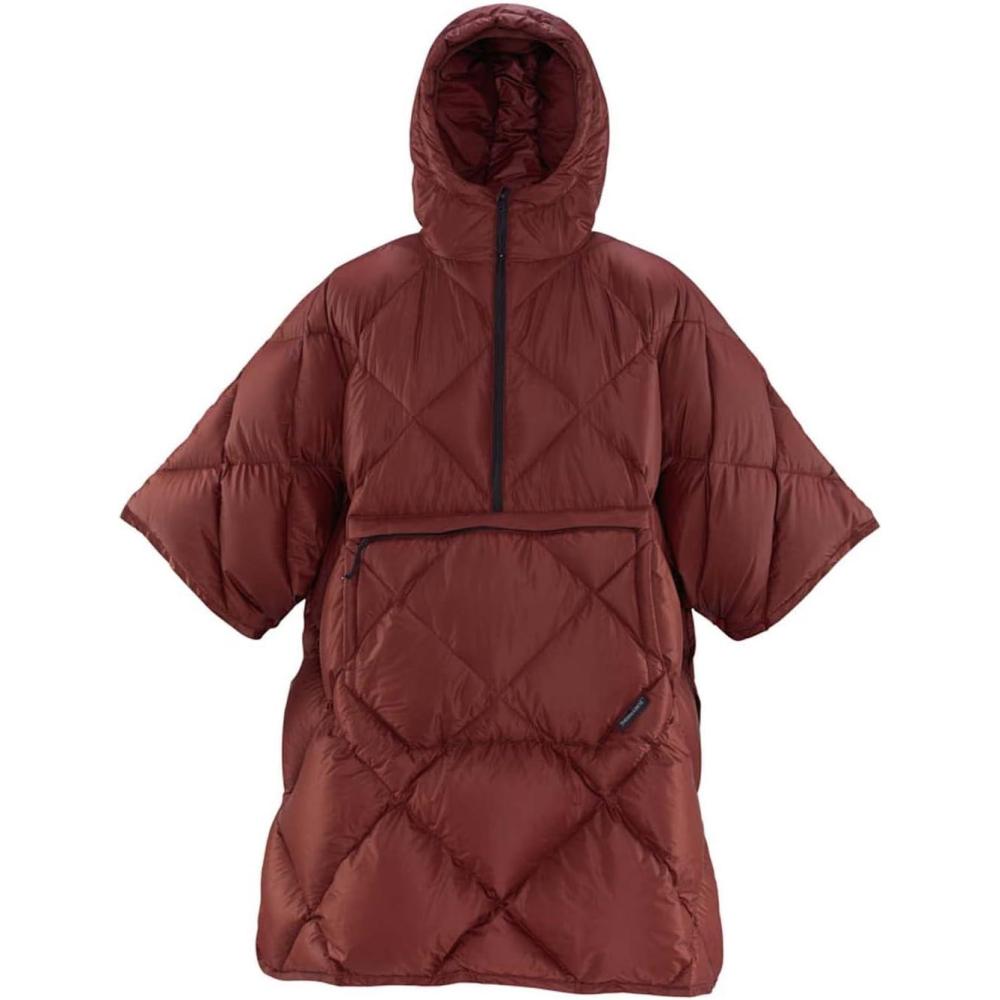 image:imageThermaRest Honcho Poncho Down Wearable Camping BlanketBurgundy